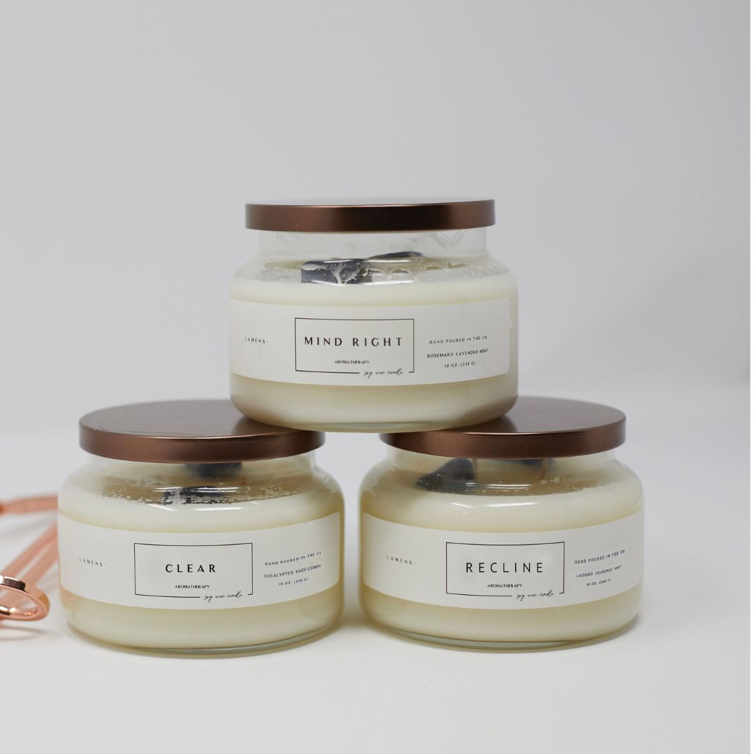 Large Recline Aromatherapy Candle