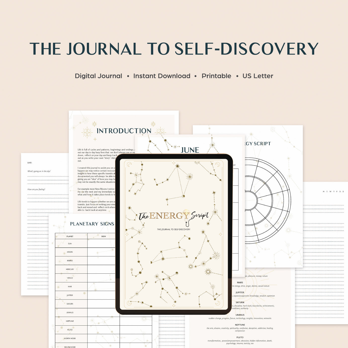 The Energy Script digital Astrology Journal