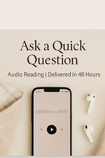 Ask a Quick Question – 10-Min Audio Astrology Consultation