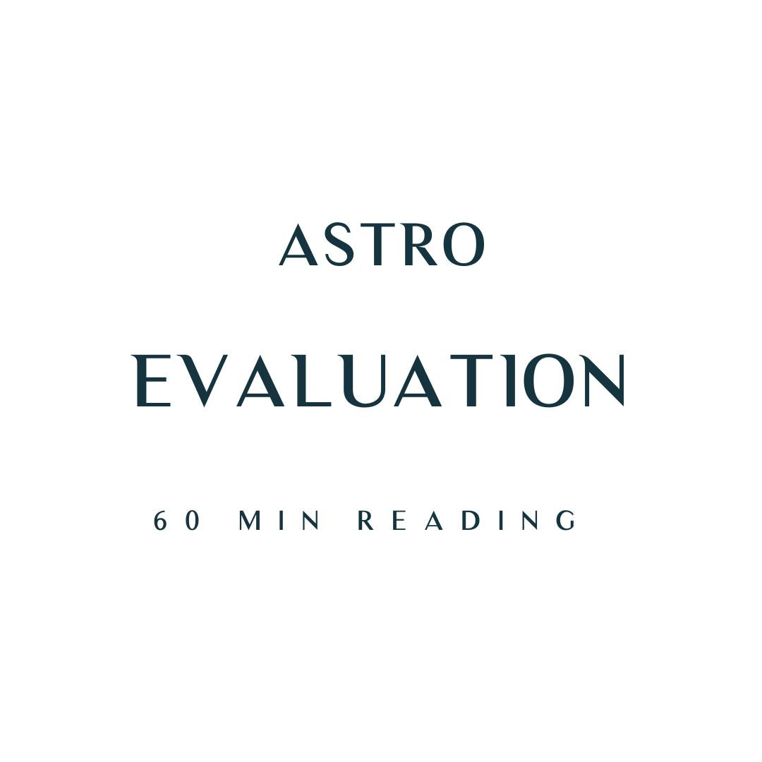 Consultation: Astro Evaluation-1hr