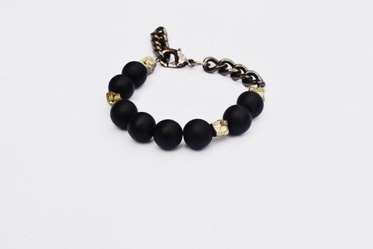 LaMens Men's Root Chakra Bracelet-LaMens.Co