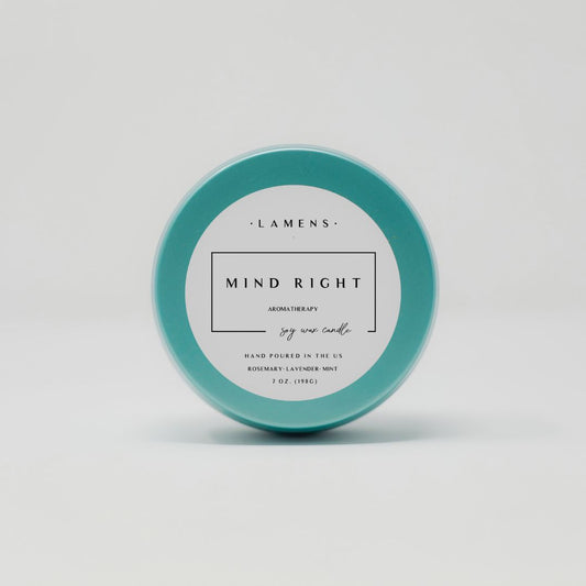 Mind Right Aromatherapy Candle