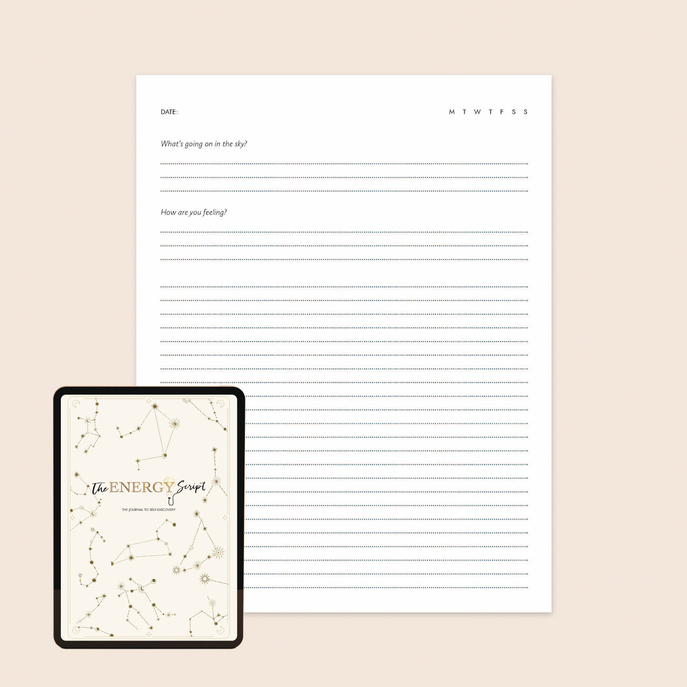 The Energy Script: Journal and Calendar Bundle